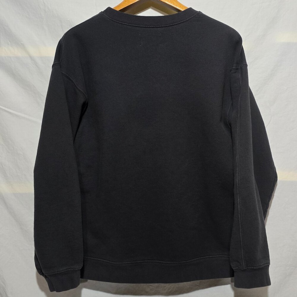 PARACHUTE Made in USA 100% Organic Cotton Classic Crewneck Sweatshirt Blue L* - Picture 3 of 3